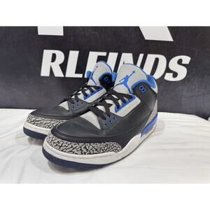 Size 13 - Air Jordan 3 Retro Sport Blue 136064 007